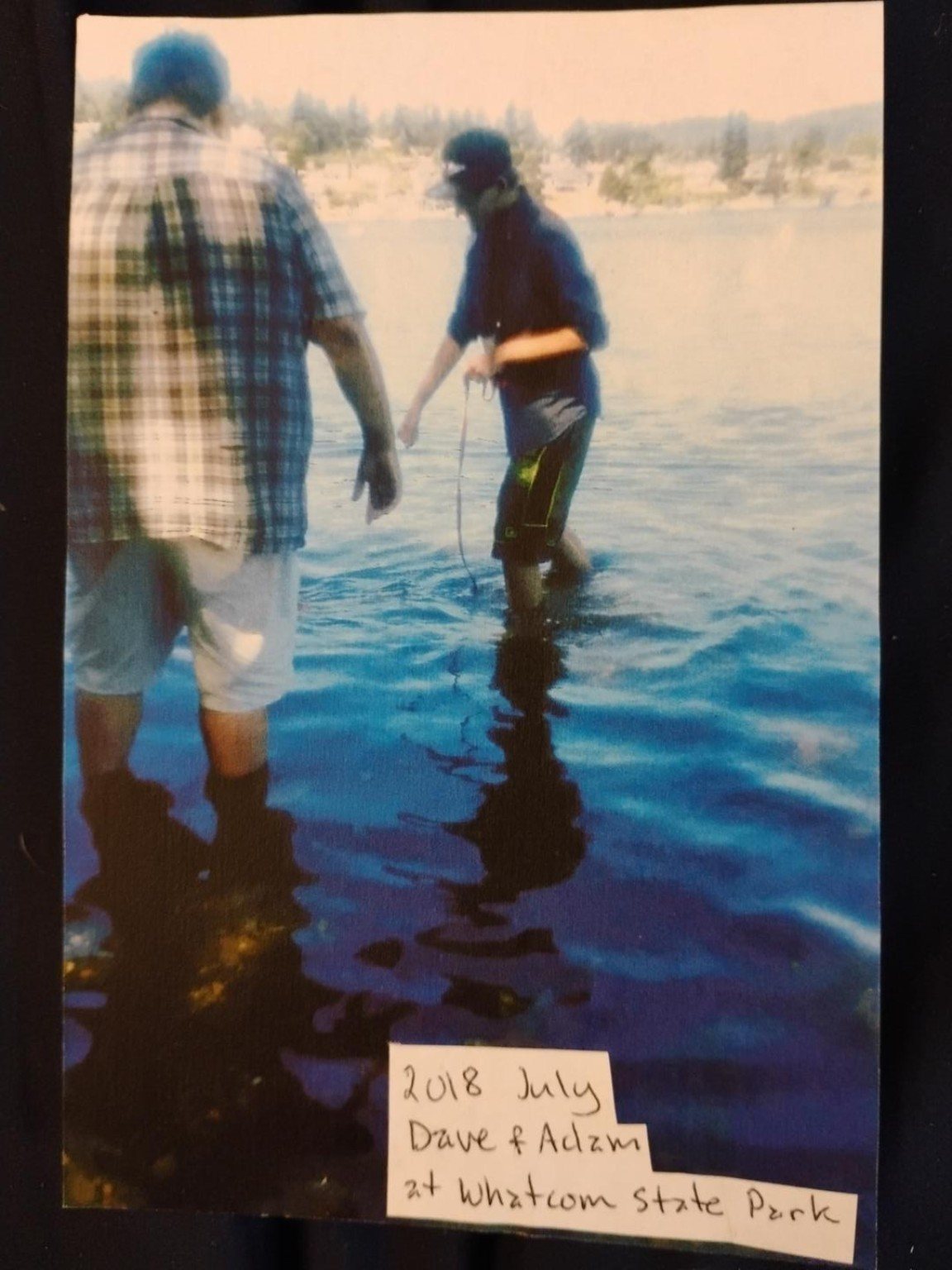 Dave and Adam at Whatcom State Park